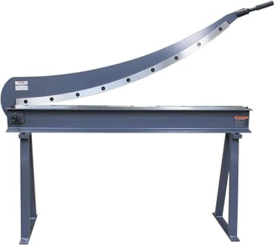 Kaka Industrial Manual Guillotine Shear 16 Gauge Sheet Metal Fabrication Plate Cutting Cutter With Stand Hs 52 Amazon Com