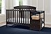 Delta Children Abby Convertible Crib and Changer, Dark Chocolate