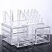 Unique Home Acrylic Jewelry and Cosmetic Storage Makeup Organizer, 4 Drawer Set