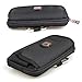 VIIGER Canvas Horizontal iPhone 11 Pro Max Holster iPhone Xs Max Holster Belt Clip Phone Holster Case Holder Belt Loop Phone Pouch Bag Mens Waist Wallet Purse Handbag with Magnetic Closure