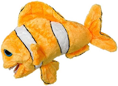 Kids Clownfish Educational Plush &amp; Toothbrushes (5 Pack) (Small Clownfish with 5 Toothbrushes Ages 6+)