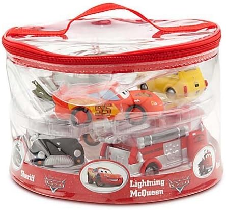 disney pixar cars bath toy set 6 piece