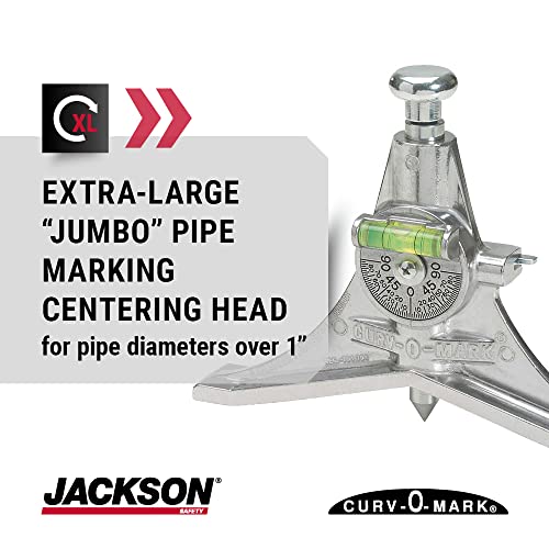 Jackson Safety Pipe Marker Centering Head Tool, CurvOMark Jumbo 7, To