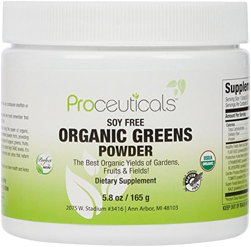 Organic Superfood Greens Powder, 5.8 oz