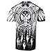 Cross Wing Men's MMA Muscle T-shirt L Black