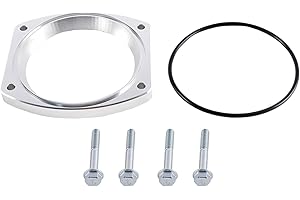 VIPIH 551517 LS Adapter 92mm Intake Manifold to 102mm Throttle Body 4 Bolt For LS1 LS3 LSX