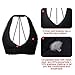 Camellias Women's Unpadded Sexy Strappy Bralette Bustier Floral Lace Crop Top Sheer Neck Style Bra
