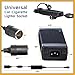 AC/DC Power Supply Adapter Universal Transformer- 100-240V 10A to 12V Cigarette Lighter Socket, AC to DC Converter for Car Tire Air Compressor, Car Vacuum Cleaner, and other 12V Car Devices