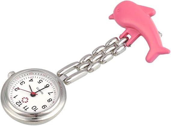 Amazon Abeilloパープル番号ラウンドダイヤルシリコンポケットブローチピンポータブルnurse Watch 懐中時計 腕時計 通販