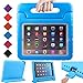 BMOUO iPad Air Case - Kids Case Shockproof Convertible Handle Light Weight EVA Super Protective Stand Cover for Apple iPad Air (iPad 5th Generation - 2013 Release) 9.7-inch Tablet, Blue