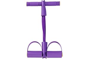 Multifunctional Pedal Puller Resistance Band with Handle, Upgrade 6-Tube Detachable Yoga Bands, Fitness Tension Rope Elastic 
