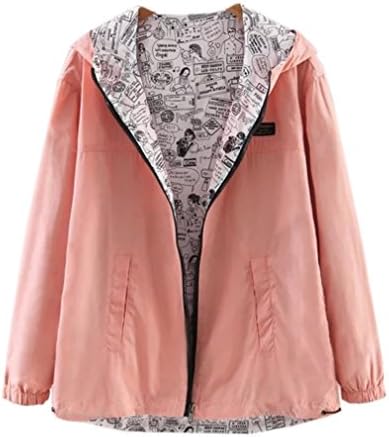 Women Teen Girl Pastel Pink Sweater Solid Bomber Jacket Harajuku Kawaii Clothes