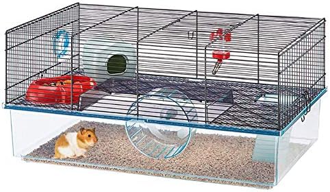 透明なハムスターケージ 小動物ケージ 飼育ケージ ハムスターケージ特大の高級ヴィラの二重透明なアクリルハムスターの巣大黄金のクマのモルモットヘッジホッグ供給ボックス大型透明下 Ospacp Org Ar