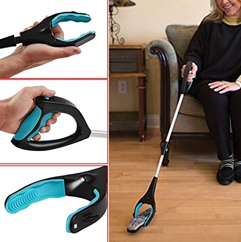 Senioren,Müllgreifer,Müll-Clip,Büro,Wohnmobile,Faltbare Lange Müllklemmen Grab Pick Up Tool Gebogener Griff Design… – Bild 4