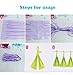 LEWOTE Tissue Paper Tassel Garland - 20pcs Tassels Per Package - 12 Inch Long Tassels(Gold/Pink/White)