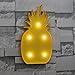 QiaoFei Pineapple Light,LED Cute Pineapple Night Table Lamp Light for Kids' Room Bedroom Gift Wall Party Holiday Home Decorations Yellow