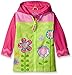 Stephen Joseph Kids' Little Girls' Rain Coat, Flower, 6X