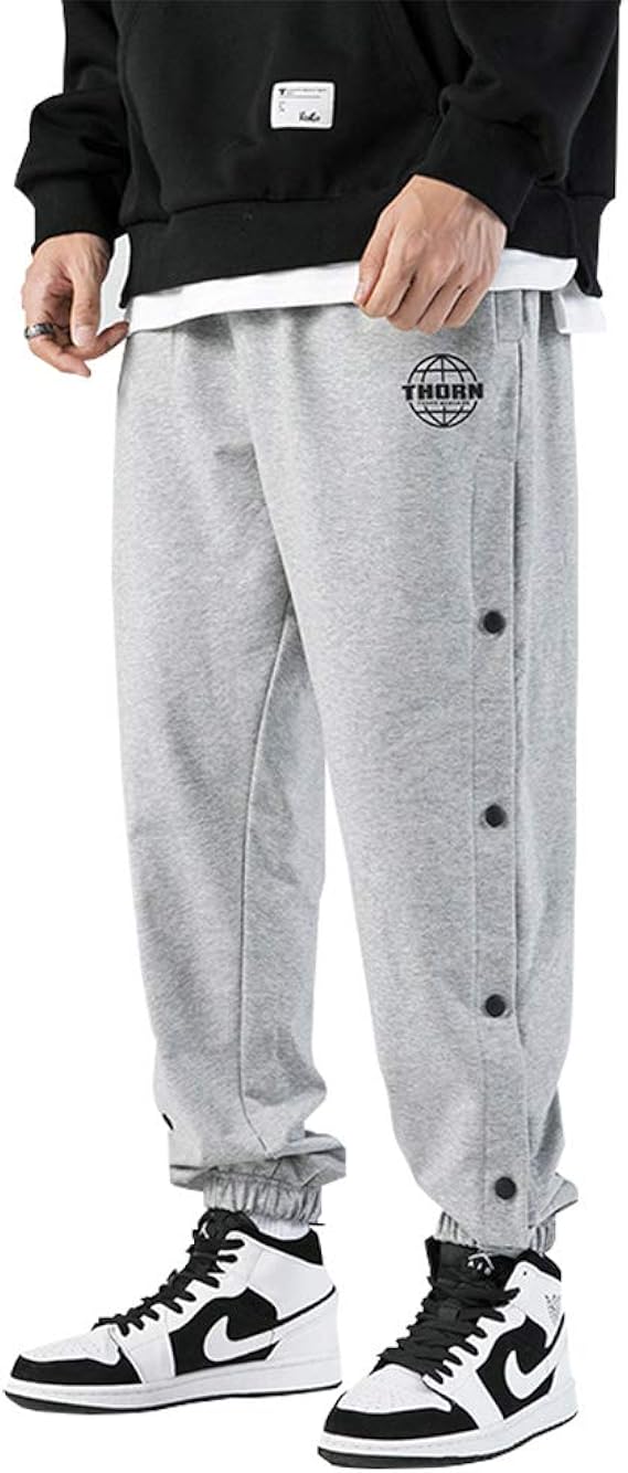 Amazon Co Jp Singlerod パンツ メンズ ゆったり 長ズボン 9分丈 無地 カジュアル スウェットパンツ バスケットボール ズボン ロングパンツ 薄手 春 夏 秋 冬 服 ファッション小物