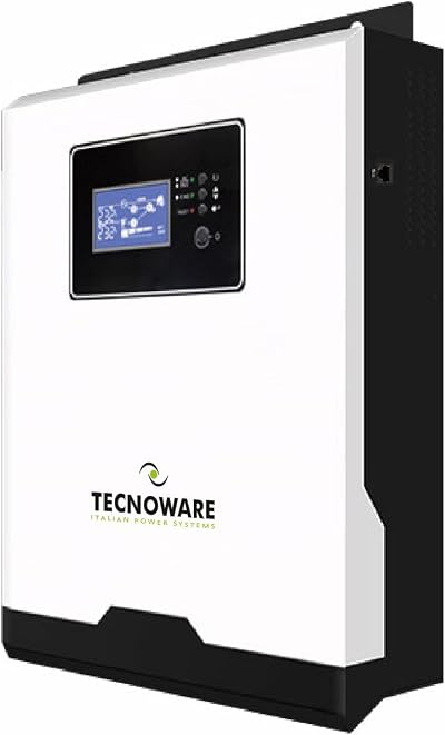 Tecnoware Solar Hybrid Inverter 1200VA Pure Sine Wave MPPT 15-80V Charger