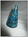 Exquisite Blue Orgone Antenna Cone Chakra Crystal Gemstones Agate Onyx Christmas Divine Spiritual Metaphysical Marvelous Brilliant Energetic Positive Powerful Peaceful Protection