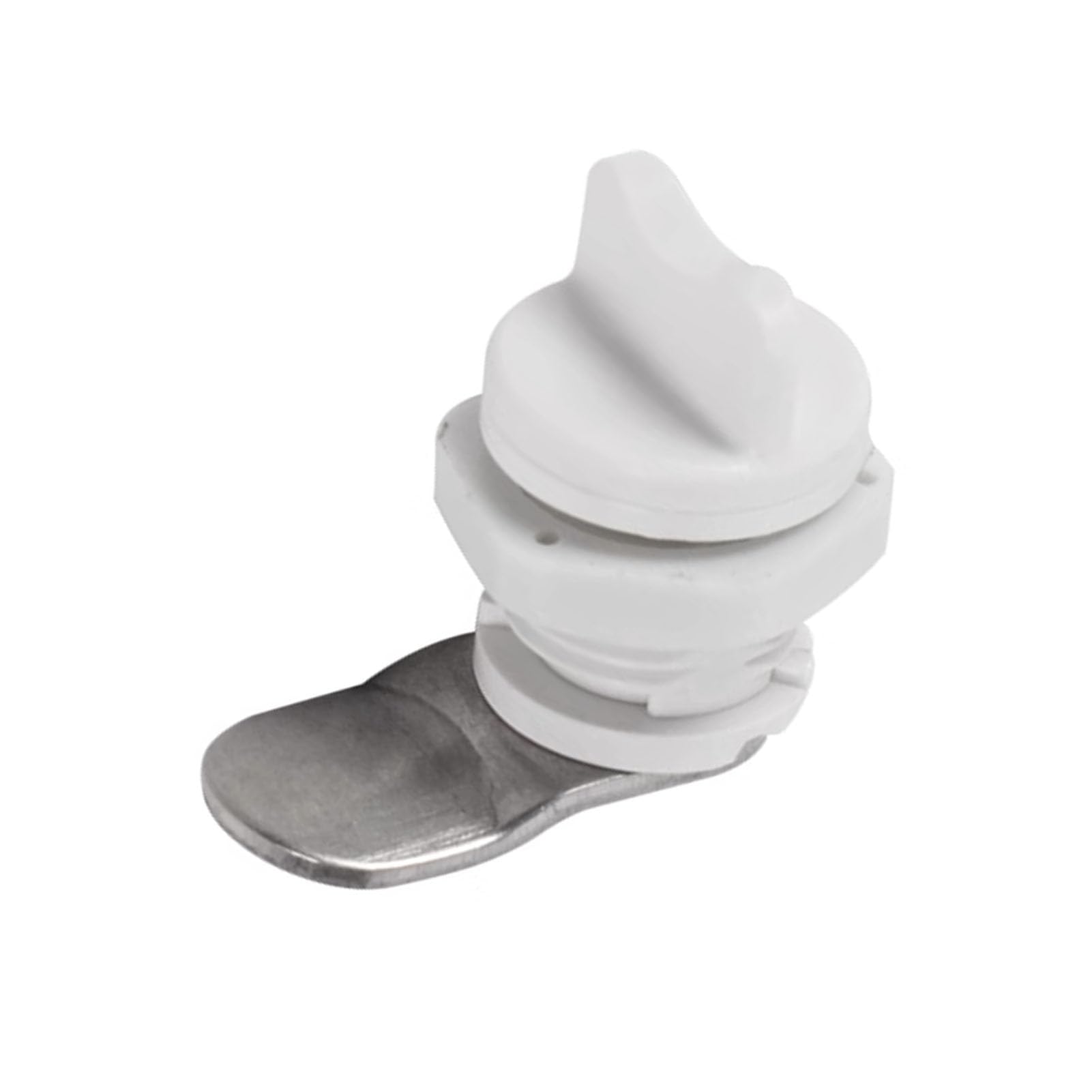 Thumb Operated Offset Cam Lock, Universal Keyless Compartment Lock, Replacement Keyless Compartment Latch, Locks Twist Lock Keyless Entry for Caravan Camper Boat