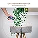 Sierra Modern Home Studio Smart Table with Built in 360° Bluetooth Speaker & Wireless Qi Charger - Ash Wood Night Stand- Modern & Functional Coffee Table & Night Stand - Bed Room -Living Room