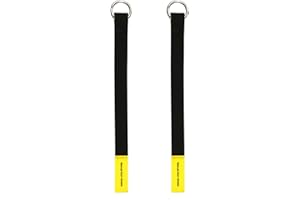 KH866 Vehicle Door Emergencies Pull Cord – 2pcs High Strength Nylon Manual Release Strap for Tesla Model Y/3 Rear Door, Escape Lanyard with Safety Handle Rapid Exits in Crisis Urgent Situations (Black)