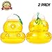 Wasp Trap 2 PACK Bee Traps Jar Hornet Trap Yellow Jacket Trap Attracts Hornets Yellow Jackets Bees Wasps Yellow Jackets Traps Plastic Wasp Trap Catcher Beehive Wasp Trap with Sugar Water Not Included