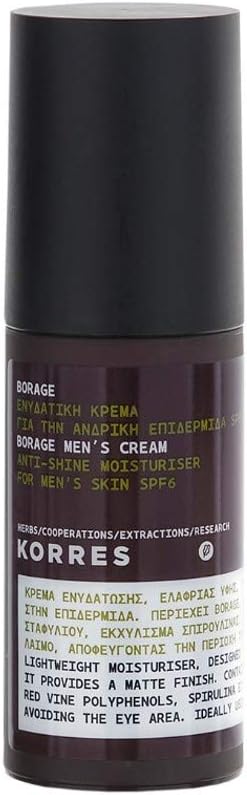 men's anti shine moisturiser