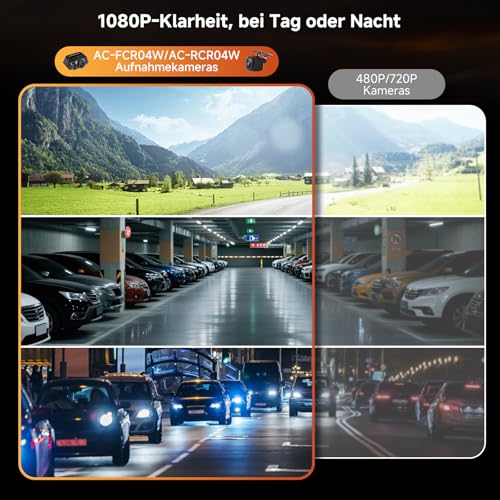 ATOTOOUT 9 Inch Android Car Stereo Double Din (6GB/128GB), CarPlay/Android Auto Wireless, QLED Touch Screen, 4G, Wi-Fi, Bluetooth, USB, DSP, AMP, SUB, GPS & AI, 1080P Front and Rear Cameras, S8G2099UN
