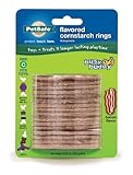 PetSafe Busy Buddy Refill Ring Dog Treats for select Busy Buddy Dog Toys, Bacon Flavored Cornstarch, Size C
