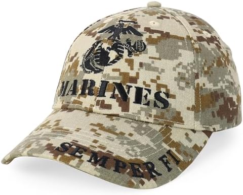 Trade Winds Marines 3-D Letters U.S. Marines USMC Marpat Camo