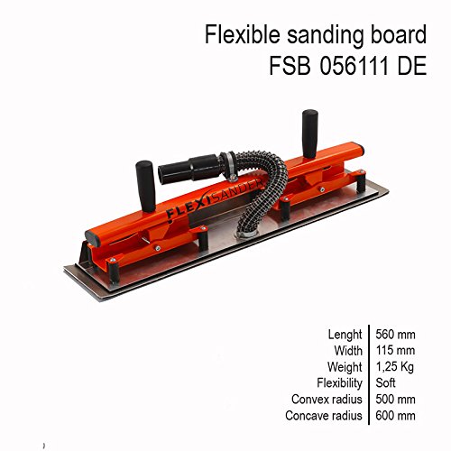 FLEXISANDER Flexible Sanding Board for Flat and Curved Surfaces (Wood