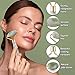 LeiCare Jade Roller and Gua Sha - Face Massager Roller for Wrinkles, Eye Puffiness, Anti Aging Treatment