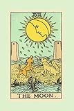 The Moon: Tarot Card Notebook Vintage Green 175-Page (Tarot Card Journals) (Volume 1) by Nifty Notebooks