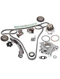 Evergreen tk3034wopt Timing Kit, Bomba de aceite, y Bomba de agua cabe de la cadena: 04 09 Nissan Altima Maxima Quest 3.5L vq35de
