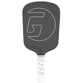 GAMMA RCF Obsidian Pickleball Paddle, Raw Carbon Fiber, 10mm, 13mm, and 16mm Options, Comfortable Molded Foam Handle, Sleak Design, Customizable Handle Weight System