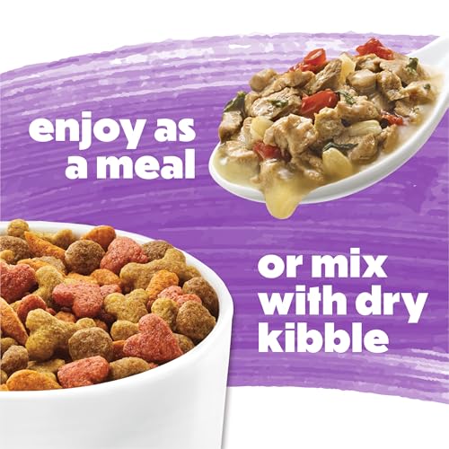 PURINA BENEFUL MEDLEYS WET DOG FOOD VARIETY PACK WITH TUSCAN, ROMANA, AND MEDITERRANEAN STYLE DOG FOOD IN DOG GRAVY, 30 PACK – (PACK OF 30) 3 OZ. CANS