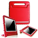 Fintie iPad mini 1/2/3 Kiddie Case - Light Weight Shock Proof Convertible Handle Stand Kids Friendly for Apple iPad mini 1 / iPad mini 2 / iPad mini 3, Red