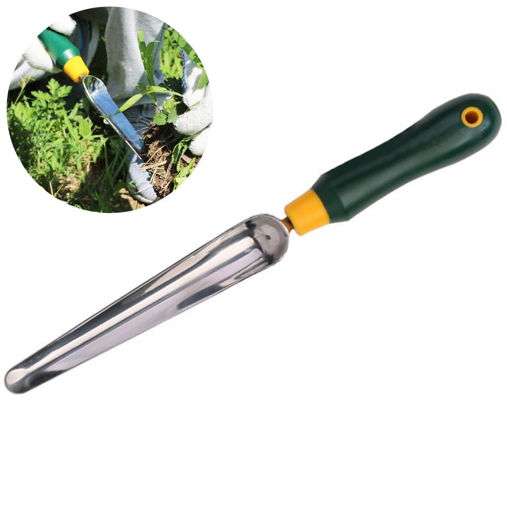 Stainless Steel Weeding Shovel with Plastic Handle Multifunctional Hand Tool Garden ransplanting Weeding Tools