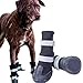 FLAdorepet Non-Slip Large Big Dog Sport Shoes Winter Waterproof Pet Dog Boots for Pitbull Golden Retriever (L(2.8