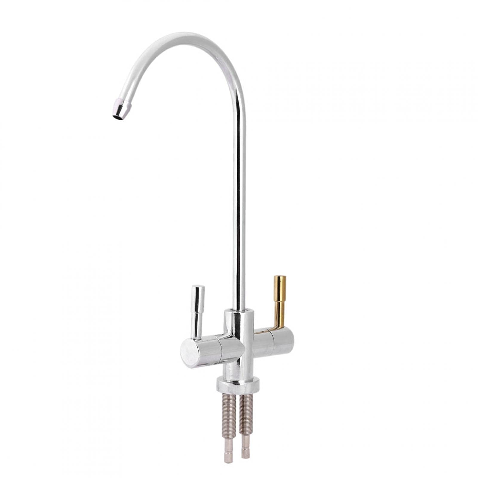 Tyenaza Modern Kitchen Mixer Tap - 1 Hole Faucet with Water Filter, Ideal for Kitchen Sink Replacement and Drinking Water