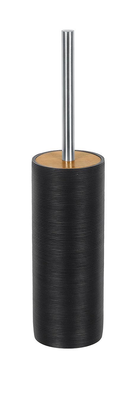 Kleine Wolke "Kyoto" Toilet Brush Holder, Black