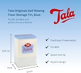Tala Originals Self Raising Flour Storage Tin Blue 12x9.5x19 cm view 2