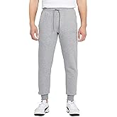 Puma Men's Fleece Jogger Pants (Gray Heather, Small)