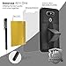 LG G5 / H850 / LS992 Case, INNOVAA Elastic Armor Card with Kickstand Case W/ Free Screen Protector & Touch Screen Stylus Pen - Black