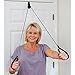J.H. Smith Company Over the Door Exerciser,black,One-Size