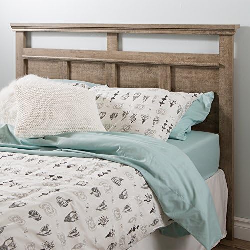 South Shore Versa Headboard Fullqueen 5460Inch Weathered Oak