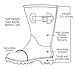 Jileon Half Height Purple with Butterflies Rain Boots for Women-Widest Fit Boots in The US-Wide in The Foot and Ankle-Durable Boots for All Weathers