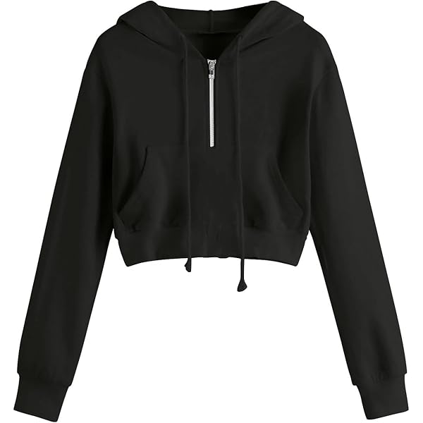 【EZKATON】22FW★ Inverted cropped hood zip-up Womens Hoodies – CNCPTS